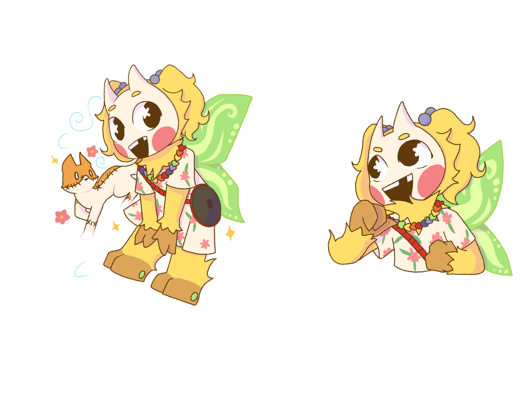 The box art for the first of the five dolls, Pluto May. She represents me in elementary school.