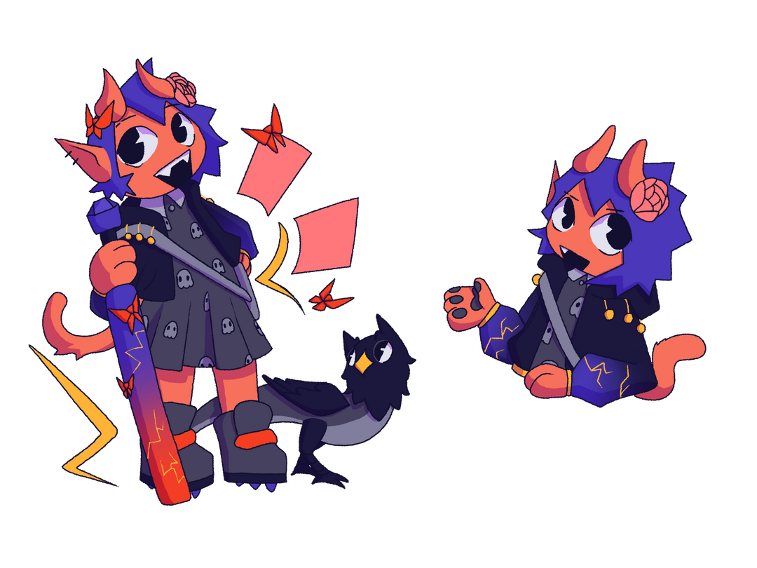 The box art for Eerie Woods, the doll that represents me in middle school.